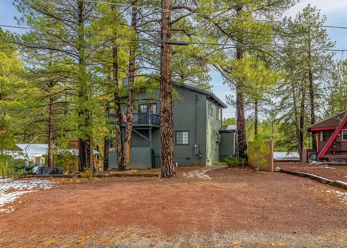 Modern Mountain With Wall-of-windows Forest Views. * Flagstaff